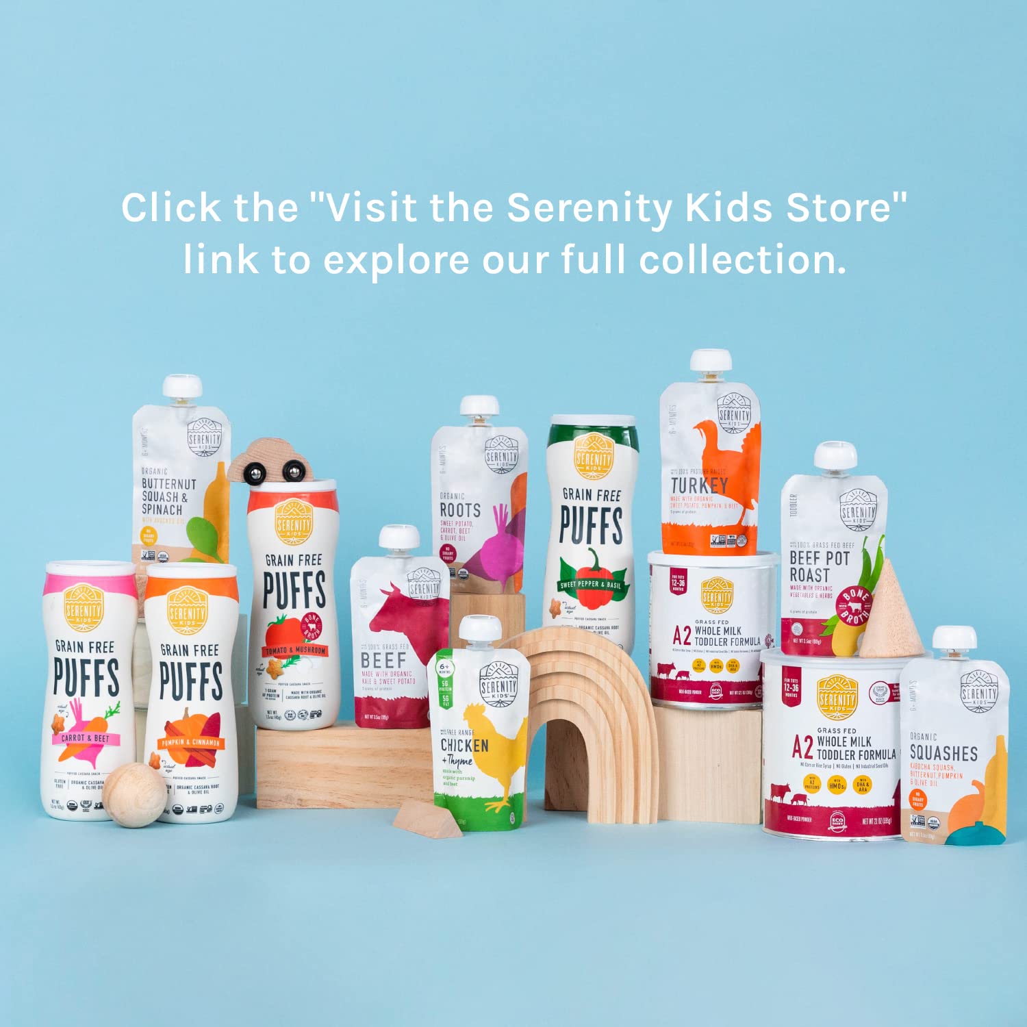 Serenity Kids Toddler Formula Powder Drink Made with Grass Fed Organic A2 Whole Milk | Easy to Digest, Clean Ingredients | Clean Label Project Purity Award Certified | 12.7 oz Can | 6 Count - Image 9
